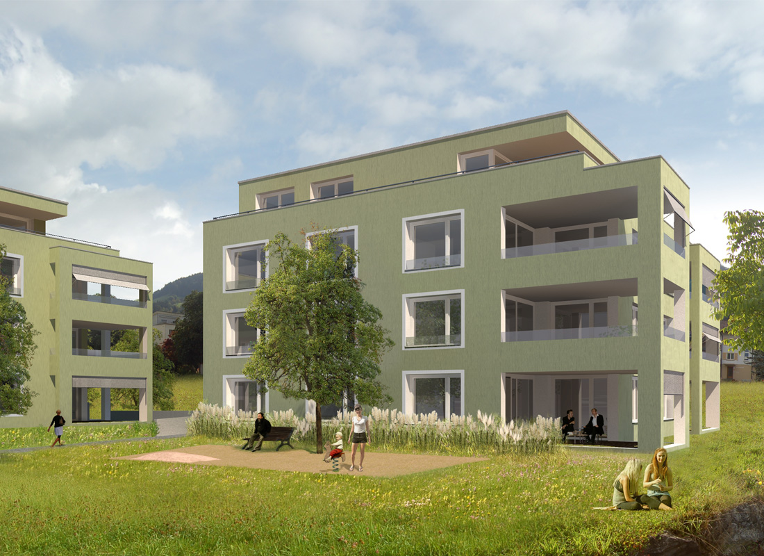 Hintergrundbild Überbauung Morgenroot